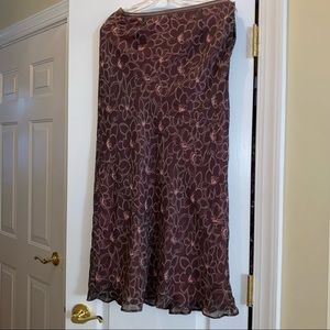Monsoon 100% Silk Skirt - US Size 6